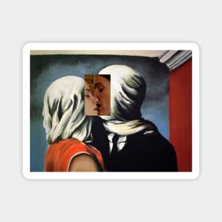 Anne Lister & Ann Walker + Magritte Magnet