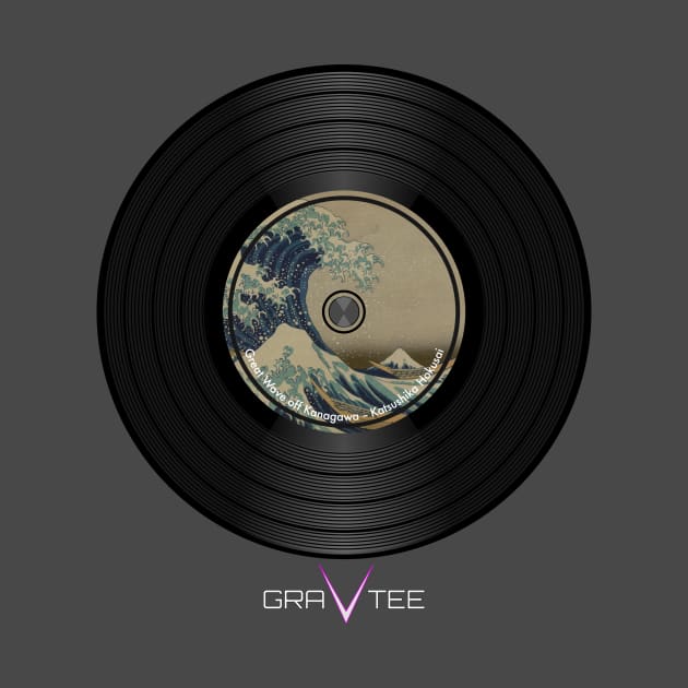 Great Wave off Kanagawa Record by GraVtee