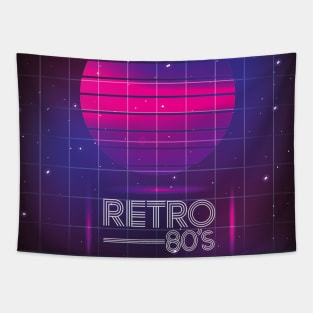 Retro 80s Tapestry