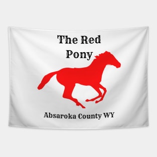 The Red Pony Absaroka County Tapestry