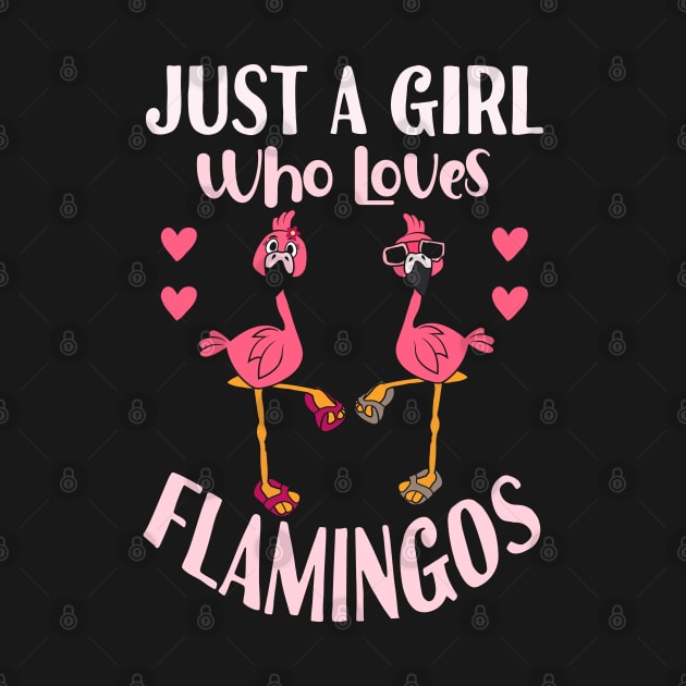 Just A Girl Who Loves Flamingo by Tesszero