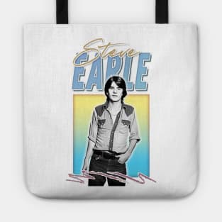 Steve Earle / Outlaw Country Retro Fan Design Tote