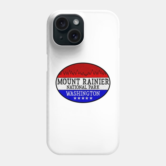Mount Rainier National Park Washington WA Phone Case by heybert00