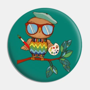 Little Wise Artist Pin