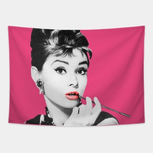 Audrey Hepburn 'Lips' Tapestry