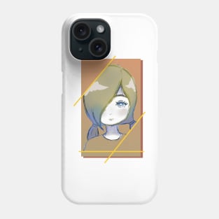 a girl's hope brown Phone Case