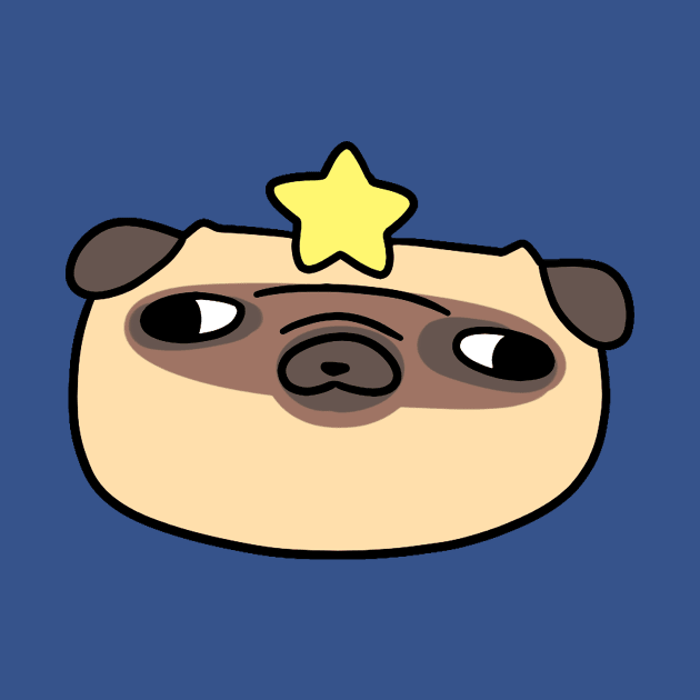 Star Pug Face by saradaboru