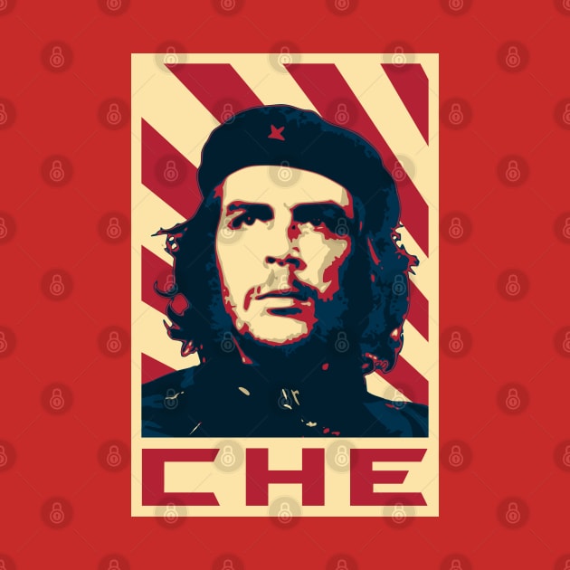 Che Guevara Retro Propaganda by Nerd_art