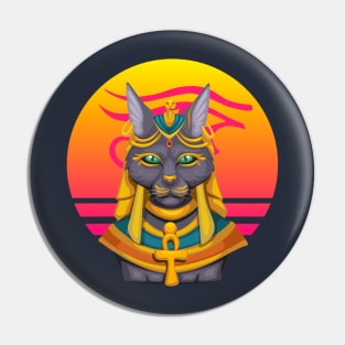 Bastet Egyptian Cat Goddess Pin