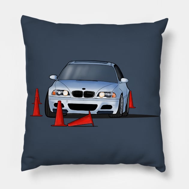 RACING CAR Pillow by HSDESIGNS