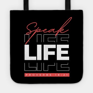 Speak Life | Christian Tote