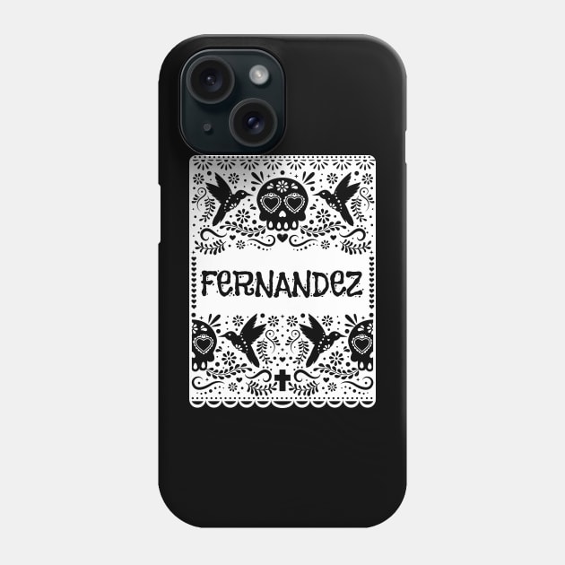 FERNANDEZ SURNAME GIFT FERNANDEZ FAMILY NAME Phone Case by Cult Classics