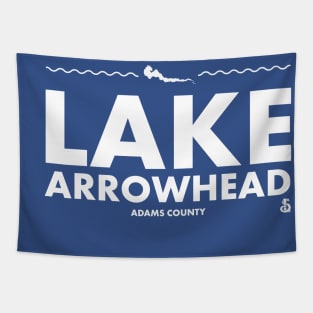 Adams County, Wisconsin - Lake Arrowhead Tapestry