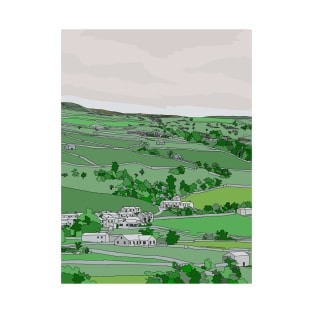 Swaledale, North Yorkshire - looking North T-Shirt