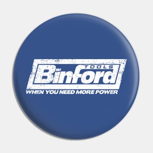 Binford Tools (white) Pin