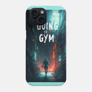 Gym motivation for lazy people Phone Case