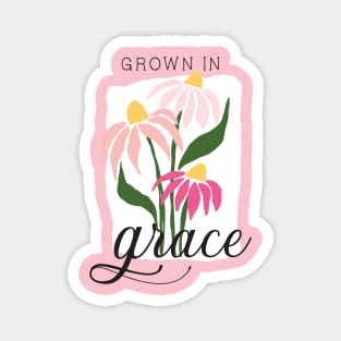 Grow in Grace Magnet