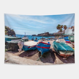 Madeira Town Tapestry