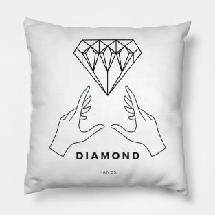 DIAMOND HANDS Pillow