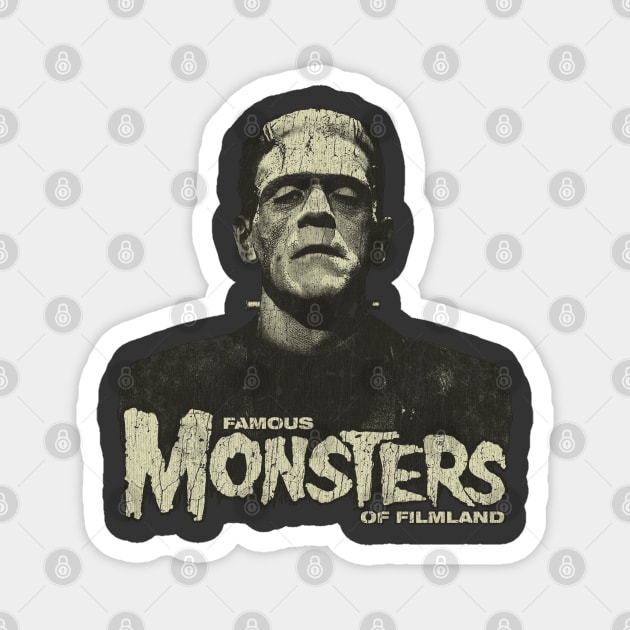 Famous Monsters The Creature 1931 Magnet by JCD666