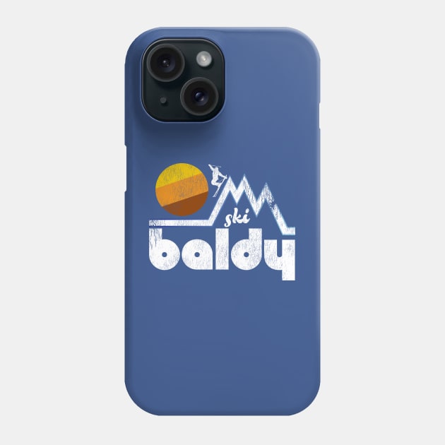 Retro Ski Mt Baldy Phone Case by darklordpug