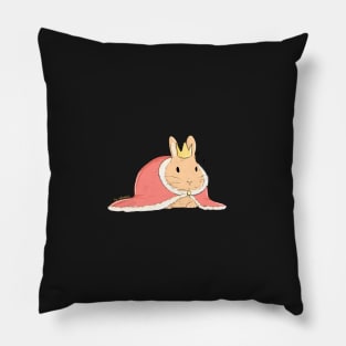 Bunny King Pillow