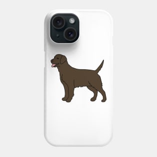 Chocolate Labrador Phone Case