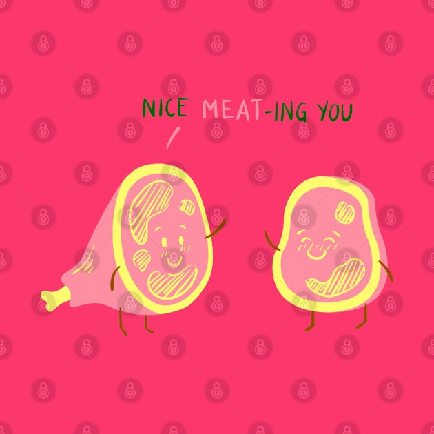 Nice Meat-ing You by blueberrytheta