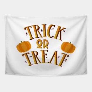 Trick or Treat - Halloween Lettering Tapestry