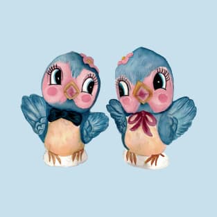 Lefton Bluebird Salt and Pepper Shakers T-Shirt