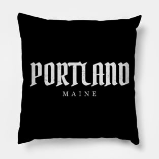 Portland, Maine Pillow