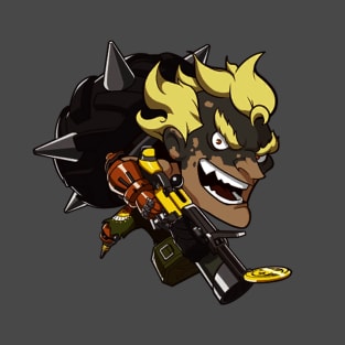 Junkrat Cute Spray - Overwatch T-Shirt