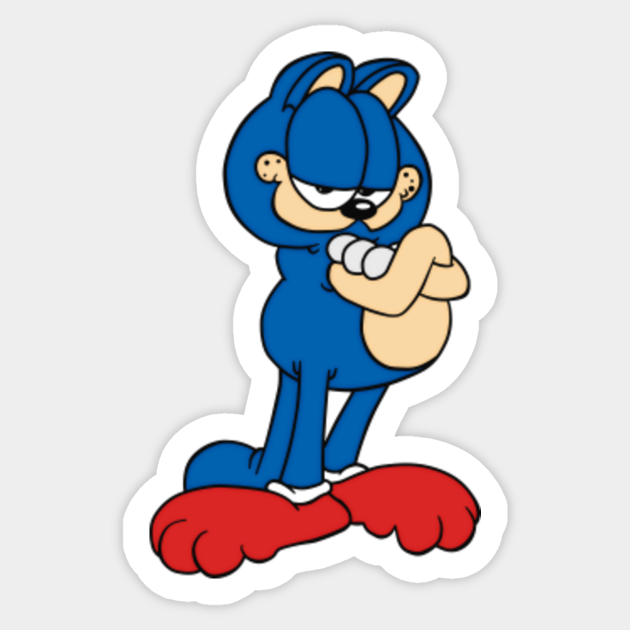 The Fastest Cat Alive - Garfield - Sticker