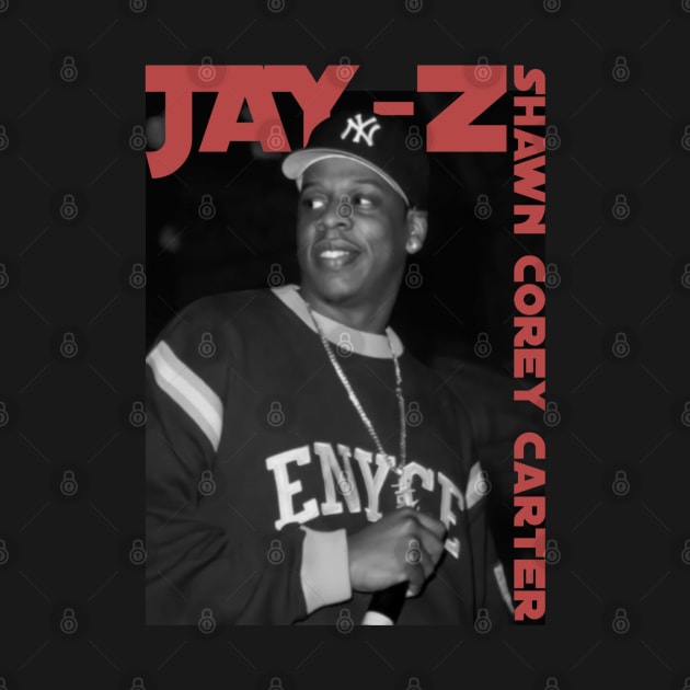 jayZ oldschool - monochrome style by BUBBLEMOON