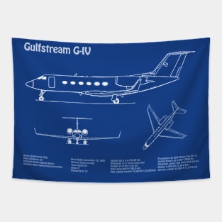 Gulfstream G IV Business Jet - ADpng Tapestry