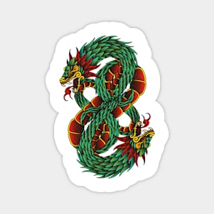 Aztec Dragons Magnet