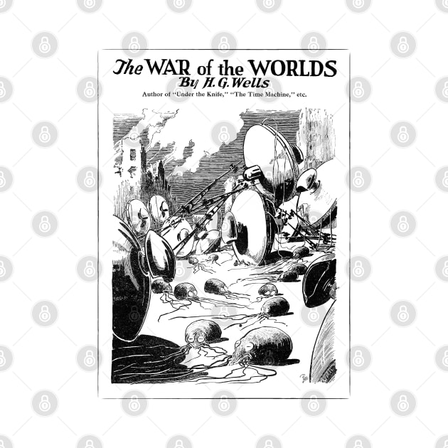 1920's War Of The Worlds Illustration by ArtShare