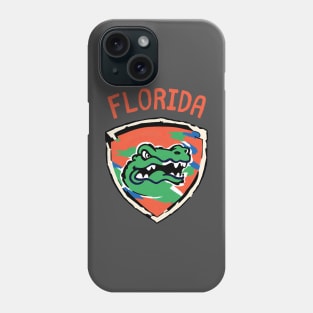 Beautiful Florida Football Alligator American Football Player Team Phone Case