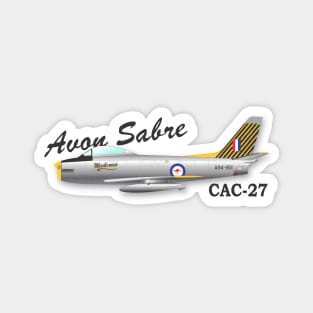 CA-27 Avon Sabre Magnet