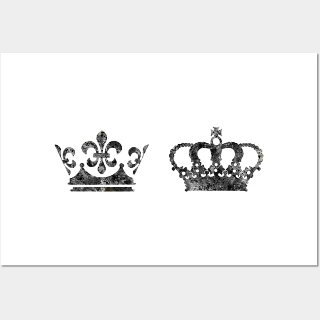 King and Queen Crown - Crown - Posters and Art Prints | TeePublic