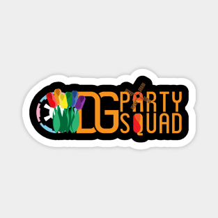 DG pride party squad Magnet