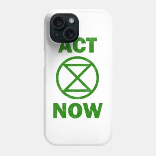 ACT NOW Extinction Rebellion Phone Case