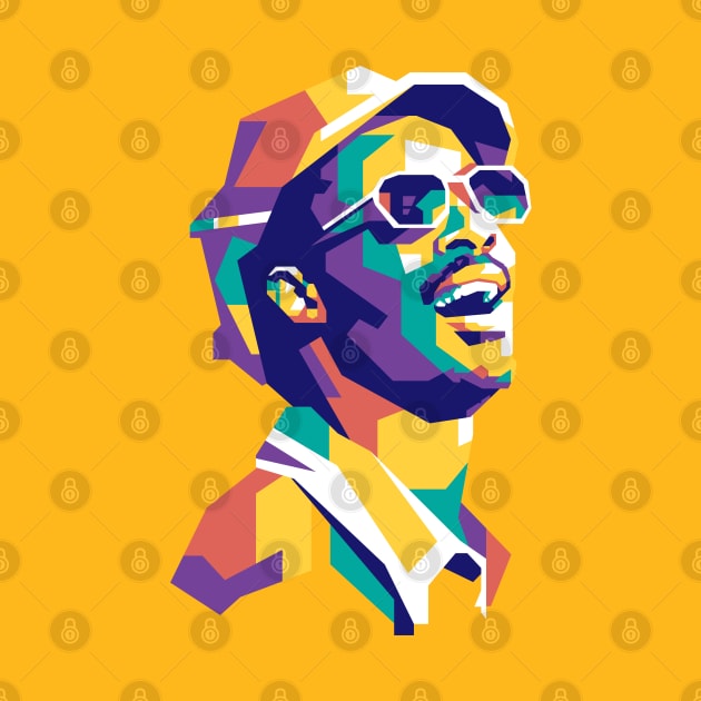 Stevie Wonder WPAP Limit Color by masnono