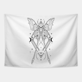 Chinese Luna Moth - Actias Dubernardi Tapestry