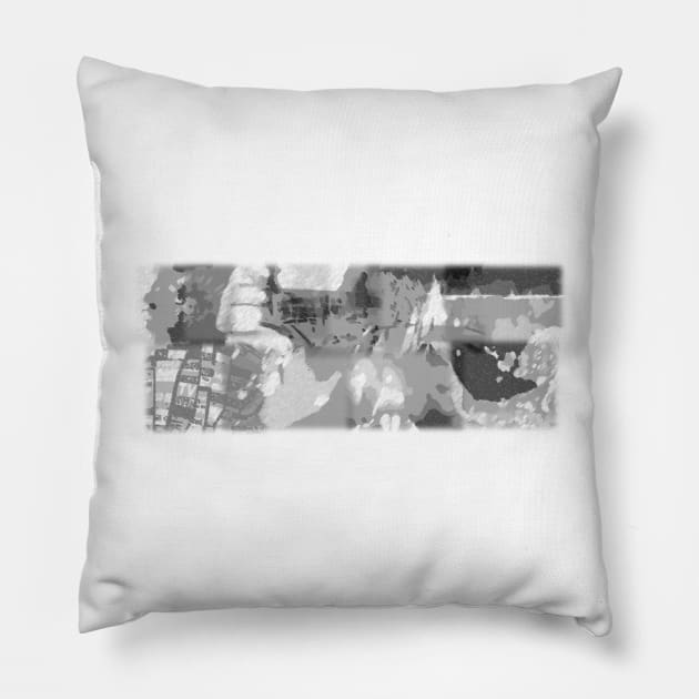 Radiohead Wallpaper Pillow by Sonicling