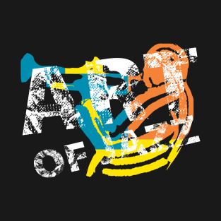 Art of Jazz Modern Concept T-Shirt