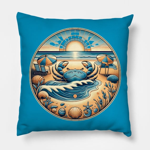 Cancer Astrology Pillow by Cun-Tees!