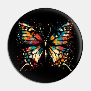 Butterfly Art Pin