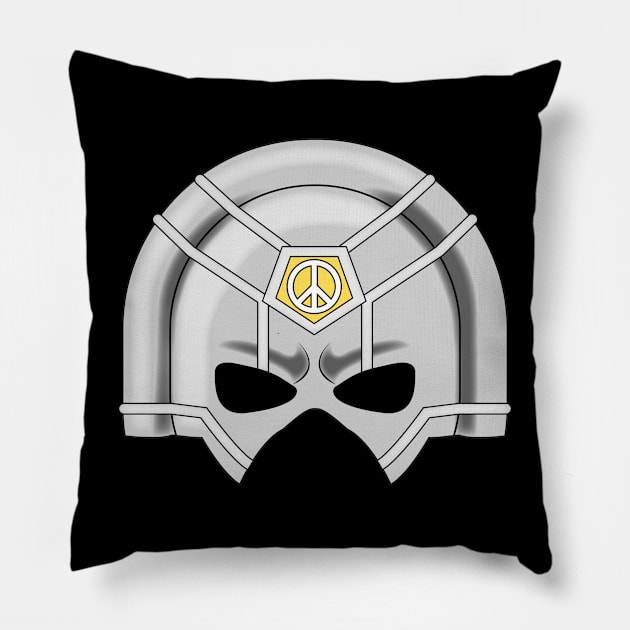 Peace helmet Pillow by triggerleo