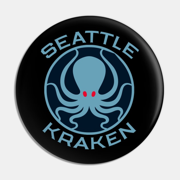 SEATTLE KRAKEN Pin by NAYAZstore